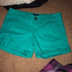 Teal Shorts